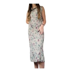 VINTAGE FLORAL DRESS | women's size S